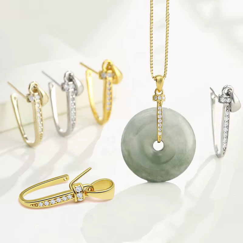 Accessoires de pendentif en diamant