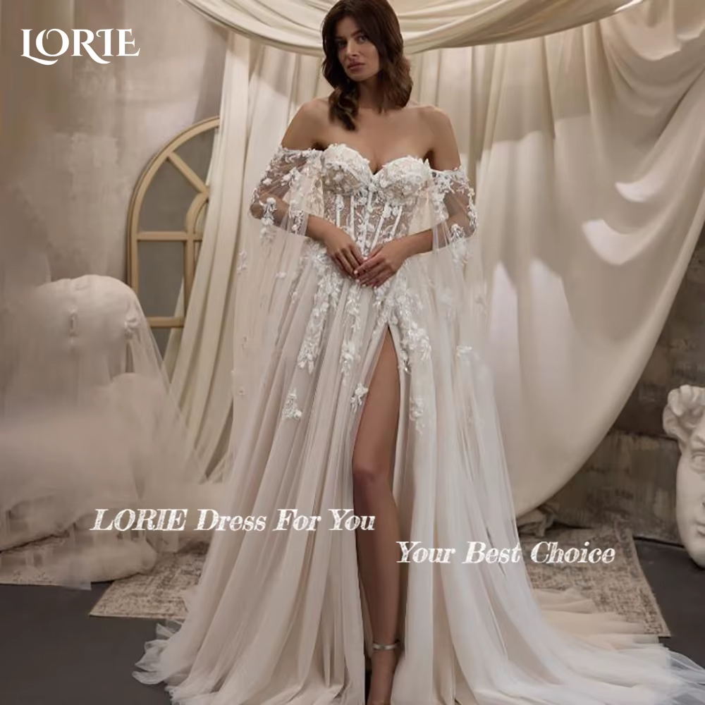 Robe de Mariée Élégante en Dentelle