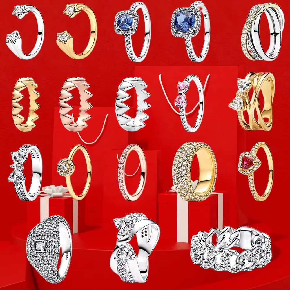 Bague Cœur Étoiles Filantes