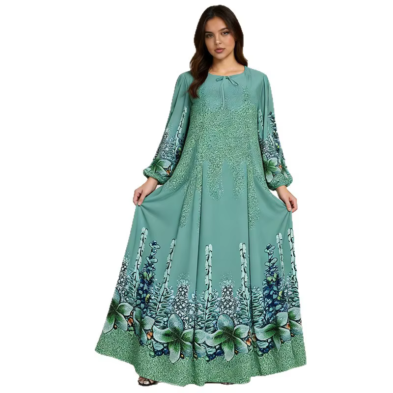 Abayas de Luxe pour Femmes Dubaï 2026 – Robe de Soirée Africaine Musulmane