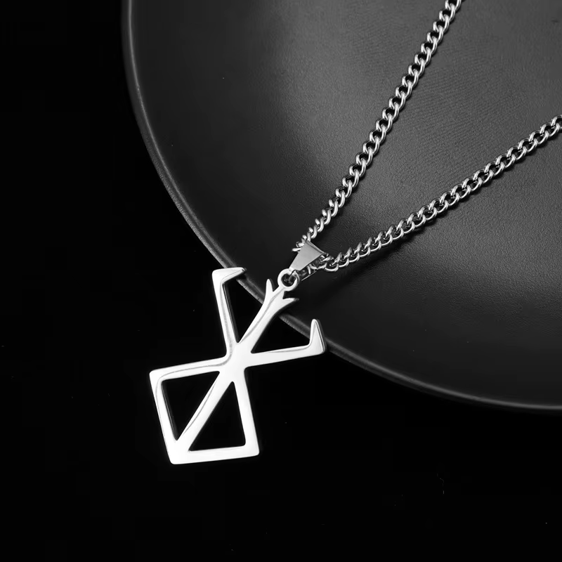 Collier Anime 2024 Nouveauté Série de Films d'Animation Plaqué Or Bijou Pendentif pour Fans Cadeau Cosplay