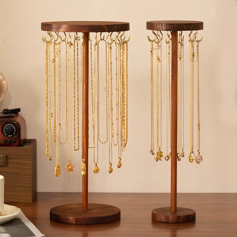 Support porte-bijoux, support organisateur de colliers