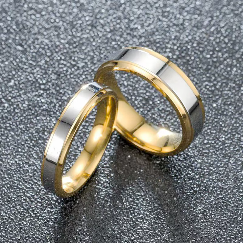 Ramos – bague de mariage en acier inoxydable