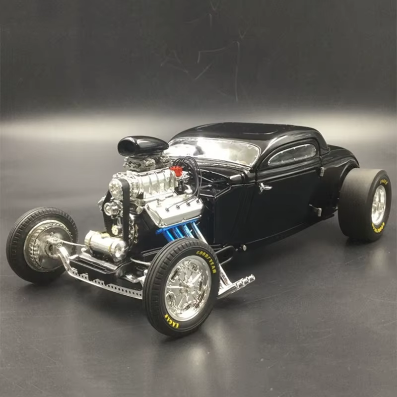 Modèle de voiture en alliage ACME 1:18 Outlaw 1934 Blown Altered