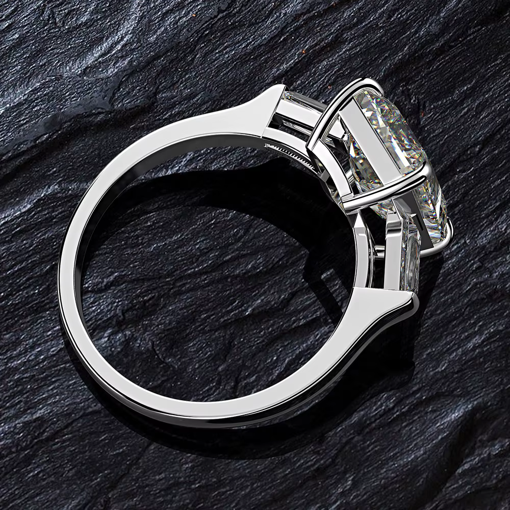 Bague en argent regardé 925