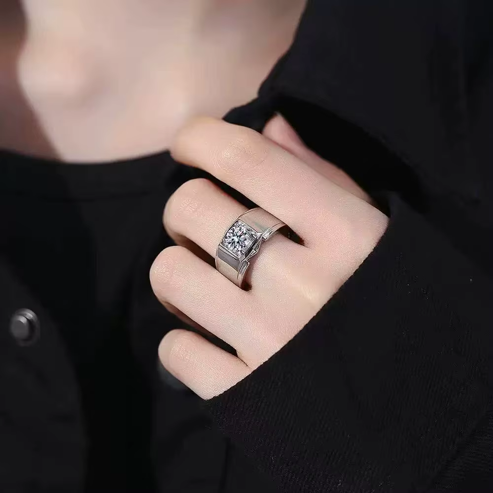 Bague en argent sterling 925 pour homme et femme