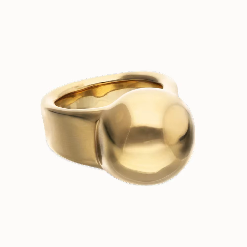 Bague exquise de style rétro