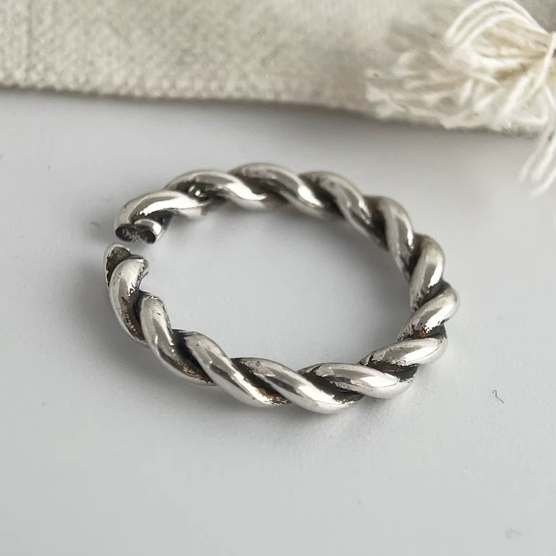 Bagues en argent Sterling 925 pour femmes et hommes