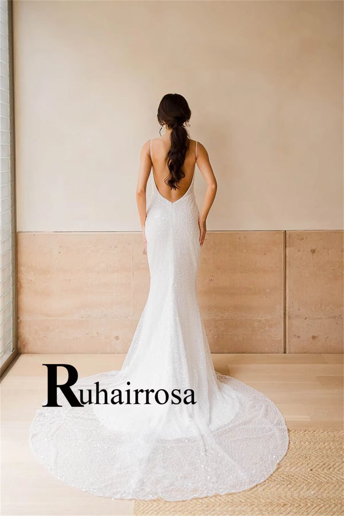 Ruhair Robe De mariée moderne