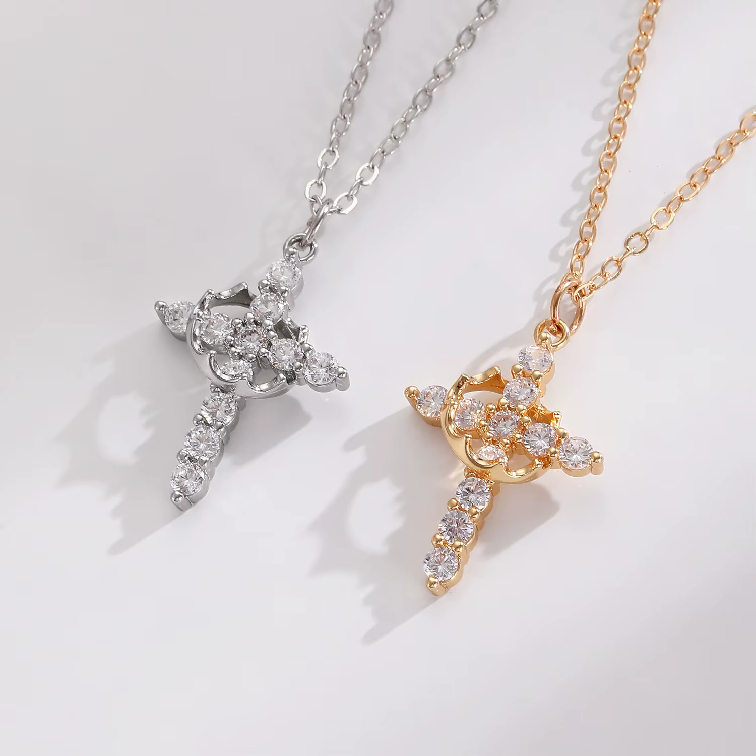 Collier couronne en Zircon pour femmes
