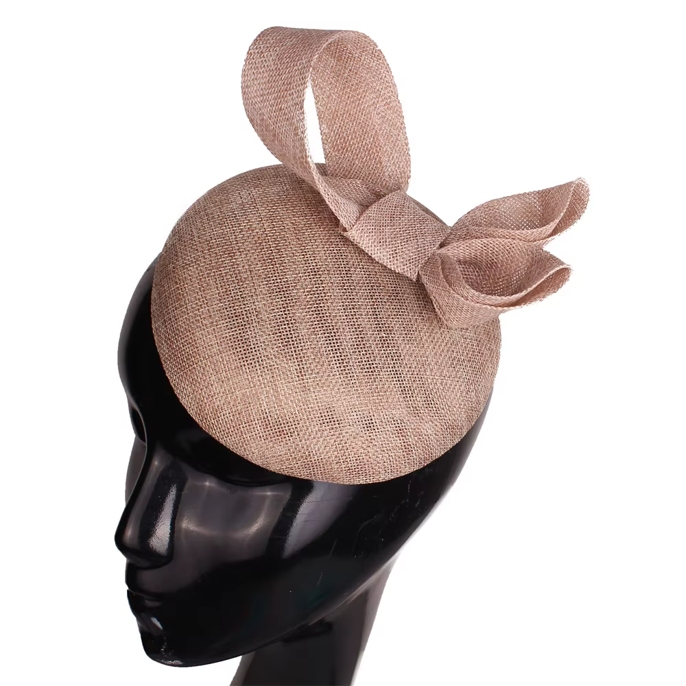Chapeau Fascinator Élégant Bleu Ciel pour Femme