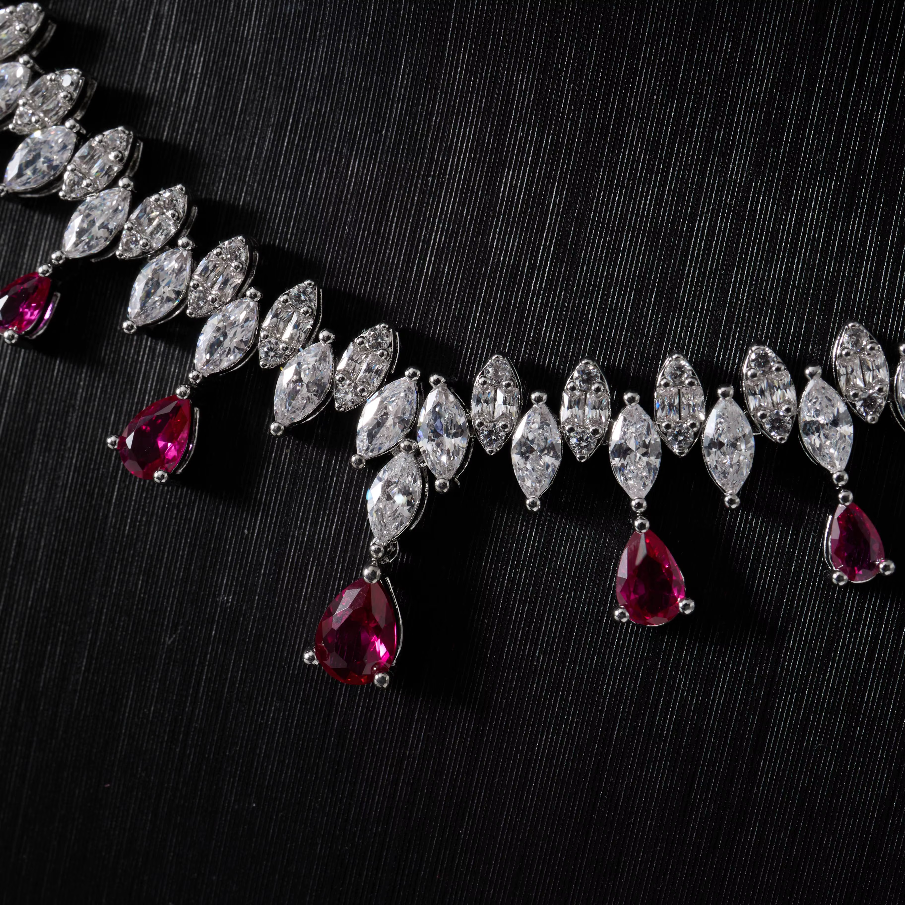 00123 Ensemble de bijoux de luxe pour femme