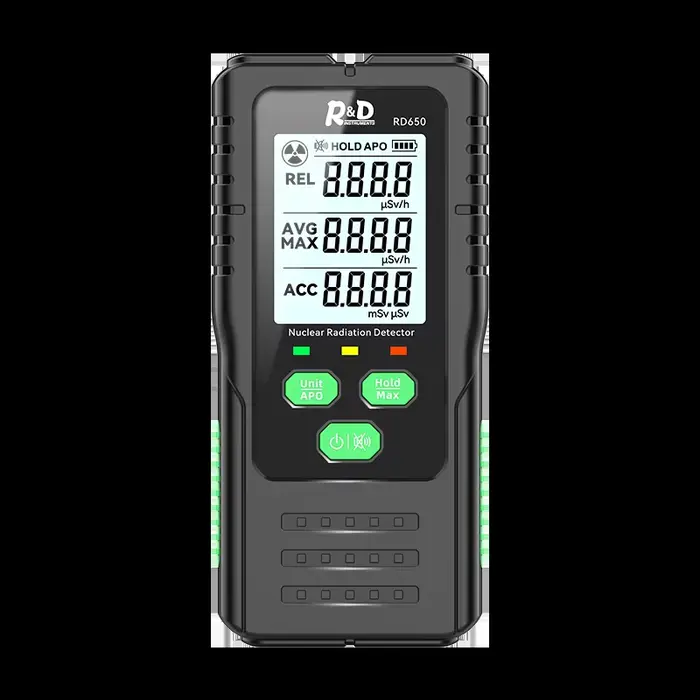 COMPANY-Compteur Geiger 650, Détecteur de Radiation Nucléaire, Testeur de Radioactivité, Dosimètre P