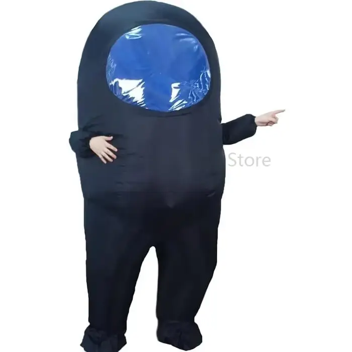Costume gonflable d'astronaute prenant d'être un astronaute, fête de voyage spatial, carnaval, costu